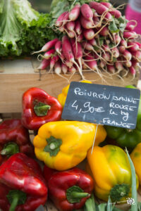 Images des fruits et légumes pour la vente