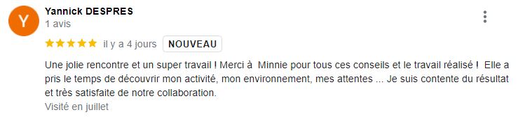 avis Crystelle Avis Google positif
